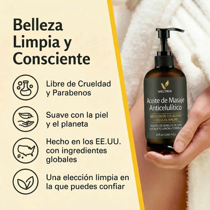 Veltrix™ Aceite Intensivo Anticelulitis Reafirmante