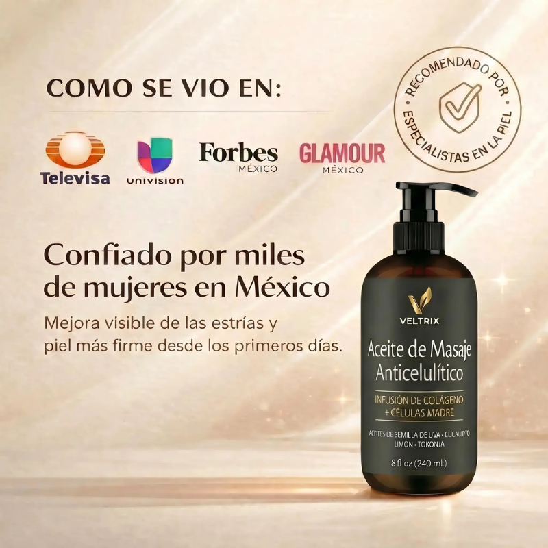 Veltrix™ Aceite Intensivo Antiestrías Reafirmante